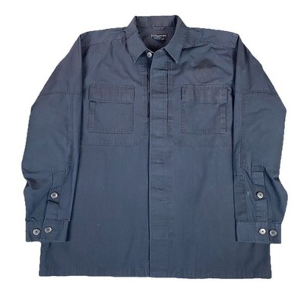 5.11 Tactical Mens Series TDU Long Sleeve Shirt XL Navy Padding Ripstop Security
